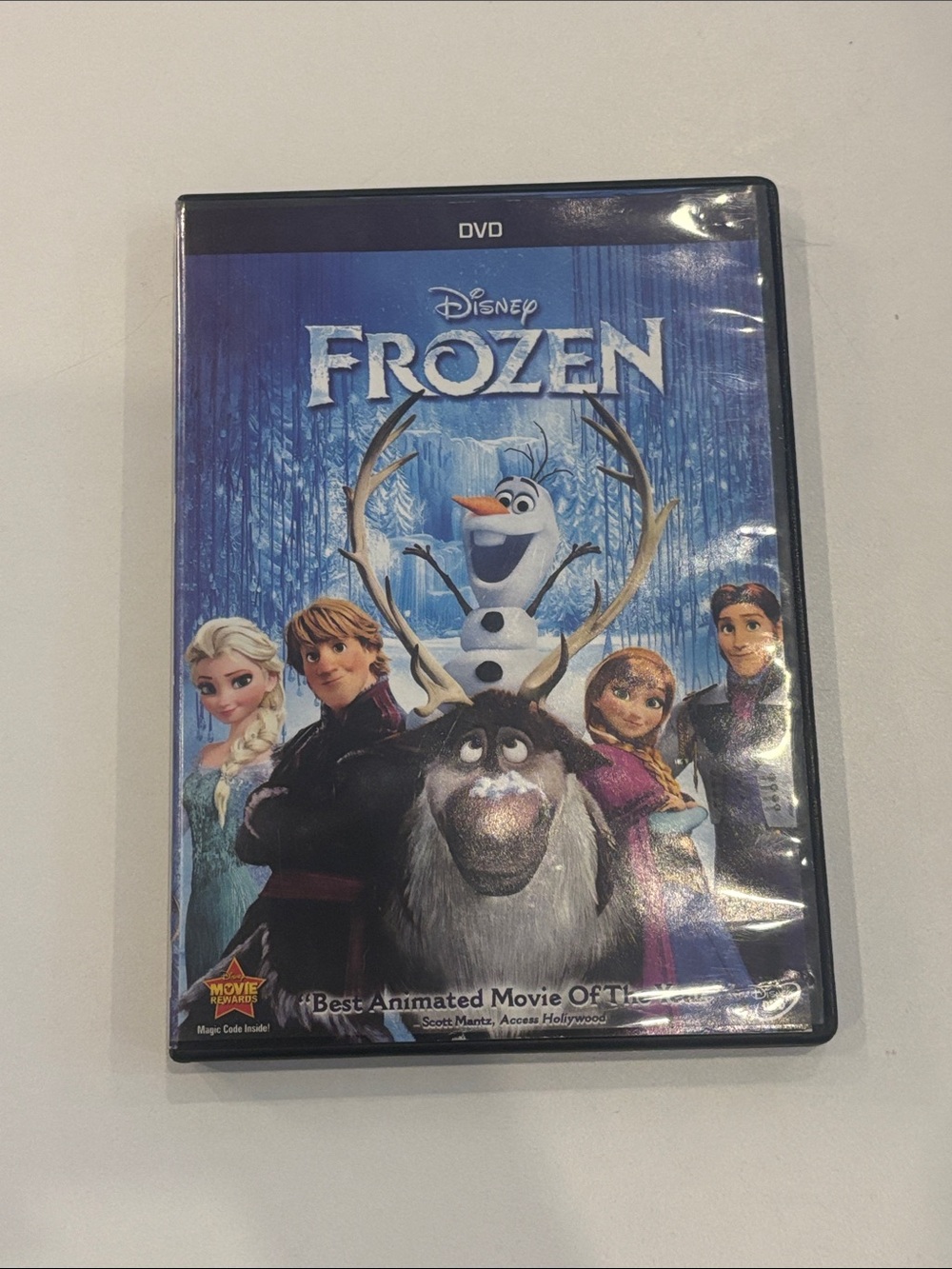 Disney Frozen Collector's Edition Blu‑ray/DVD — Blue, White, Black